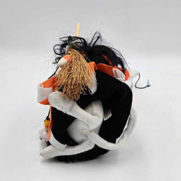 Annalee Candy Corn Witch Mouse Doll Halloween 2009 Retired Read - Picture 11 of 14